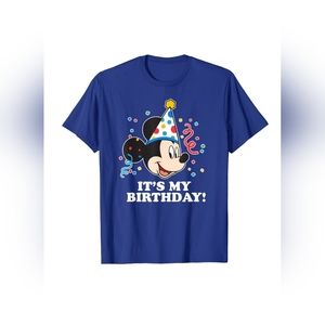 Mickey Mouse Birthday Men's Shirt 2XL